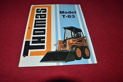 1980s thomas skid steer|thomas skid steer dealers.